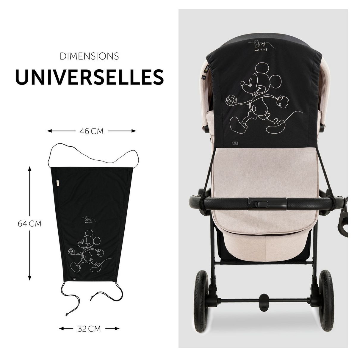 HAUCK Pare soleil de poussette Pushchair Sunshade
