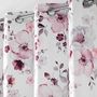 Voir la diapositive 2 : Paris Prix Rideau à Œillets  Velvet Flower  140x240cm Blanc