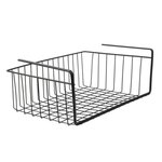 Paris Prix Panier de Rangement Suspendu  Filaire  40cm Noir