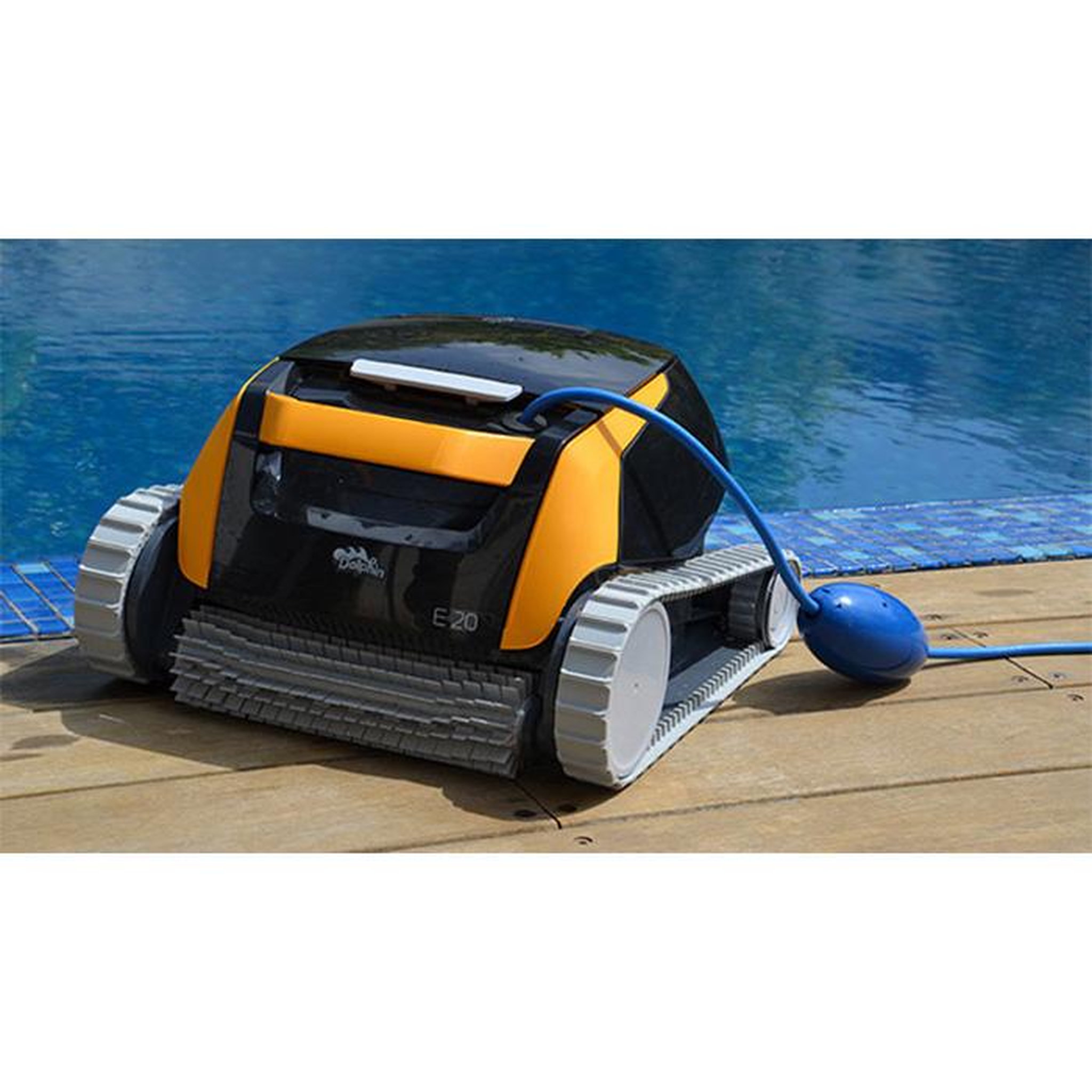 Voir la diapositive 6 : Dolphin Robot electrique de piscine fond et parois - e20