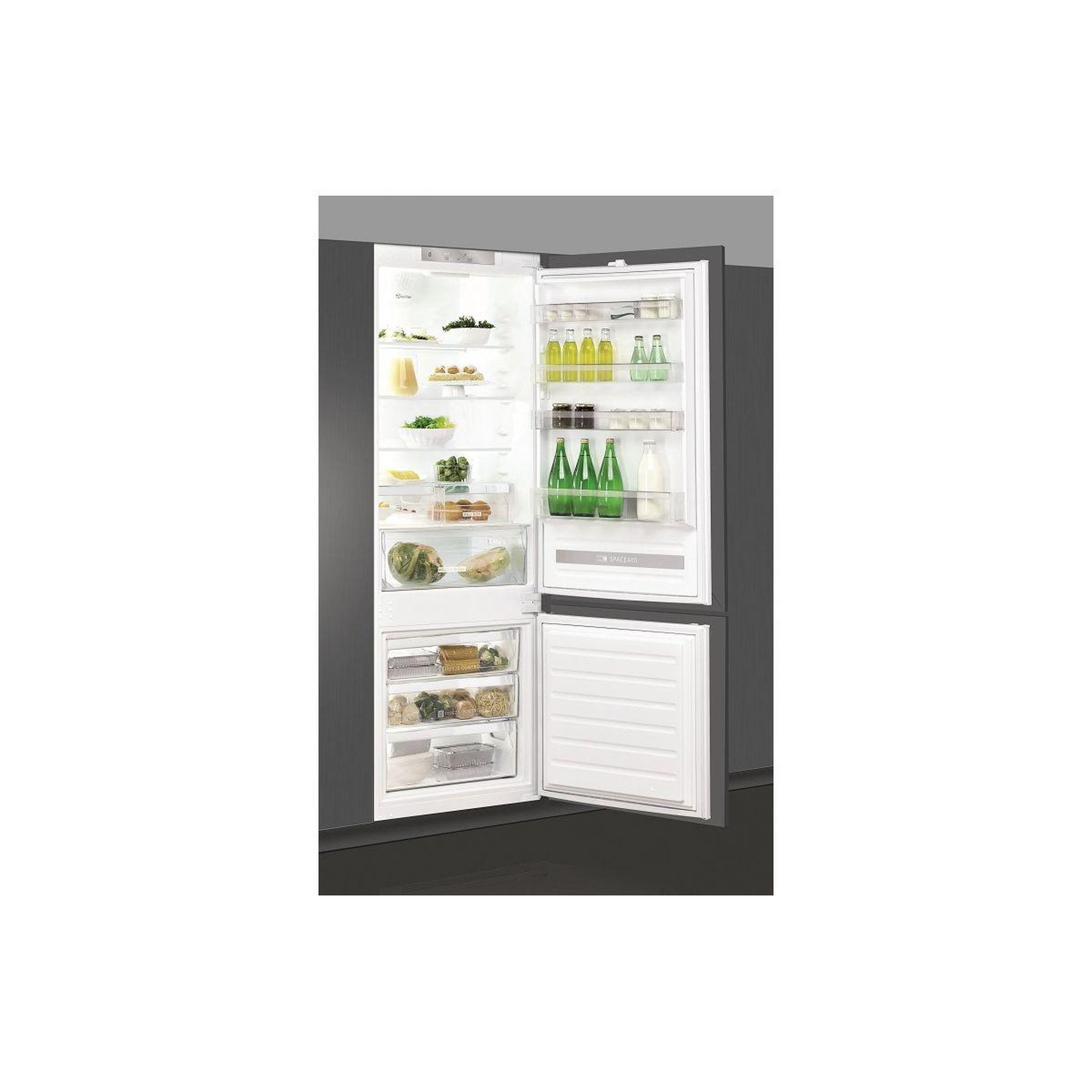 Voir la diapositive 2 : Whirlpool Réfrigérateur combiné encastrable SP408102FR