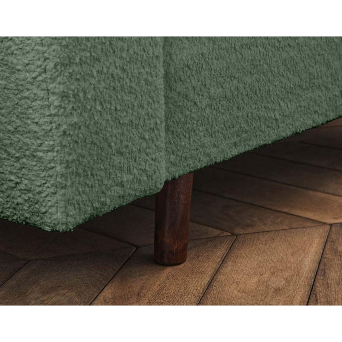 LISA DESIGN Rune - fauteuil - en tissu bouclette