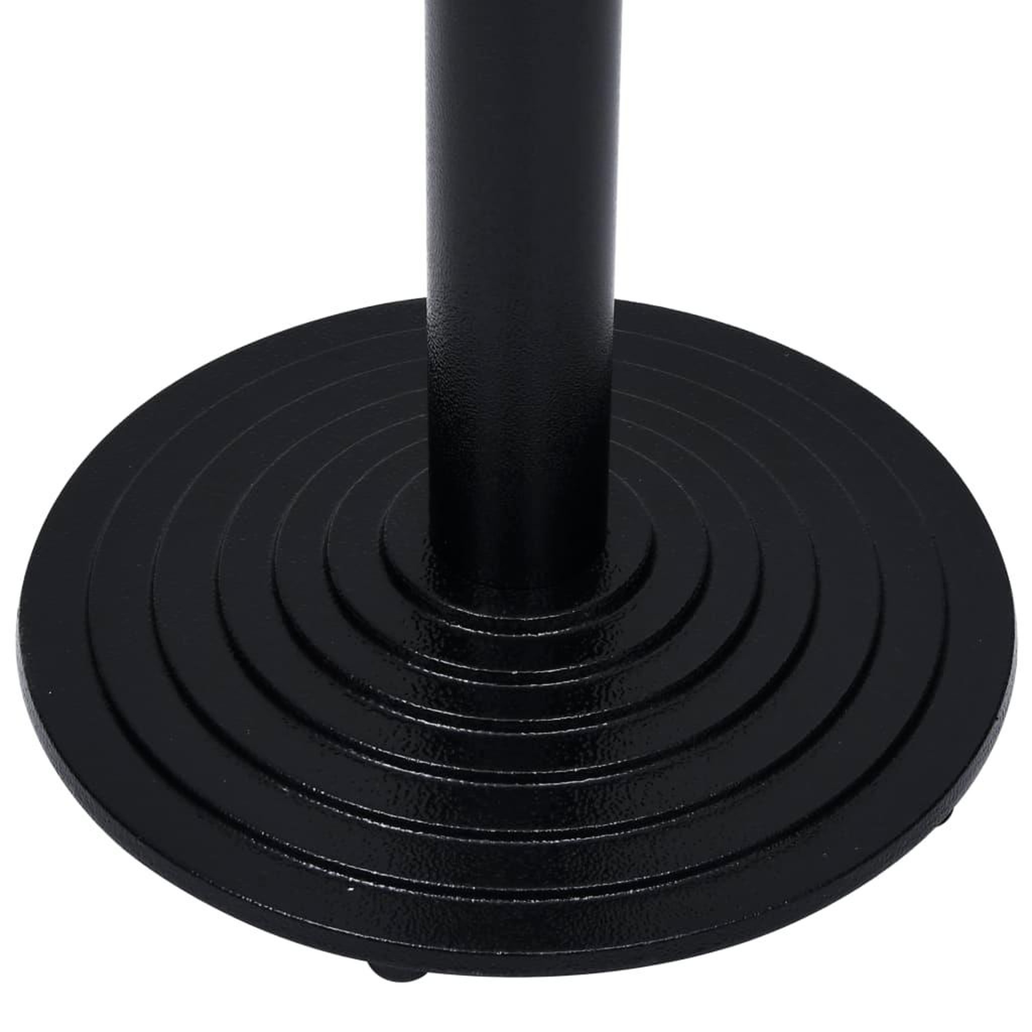 Voir la diapositive 4 : VIDAXL Pied de table de bistro noir Ø43x107 cm fonte
