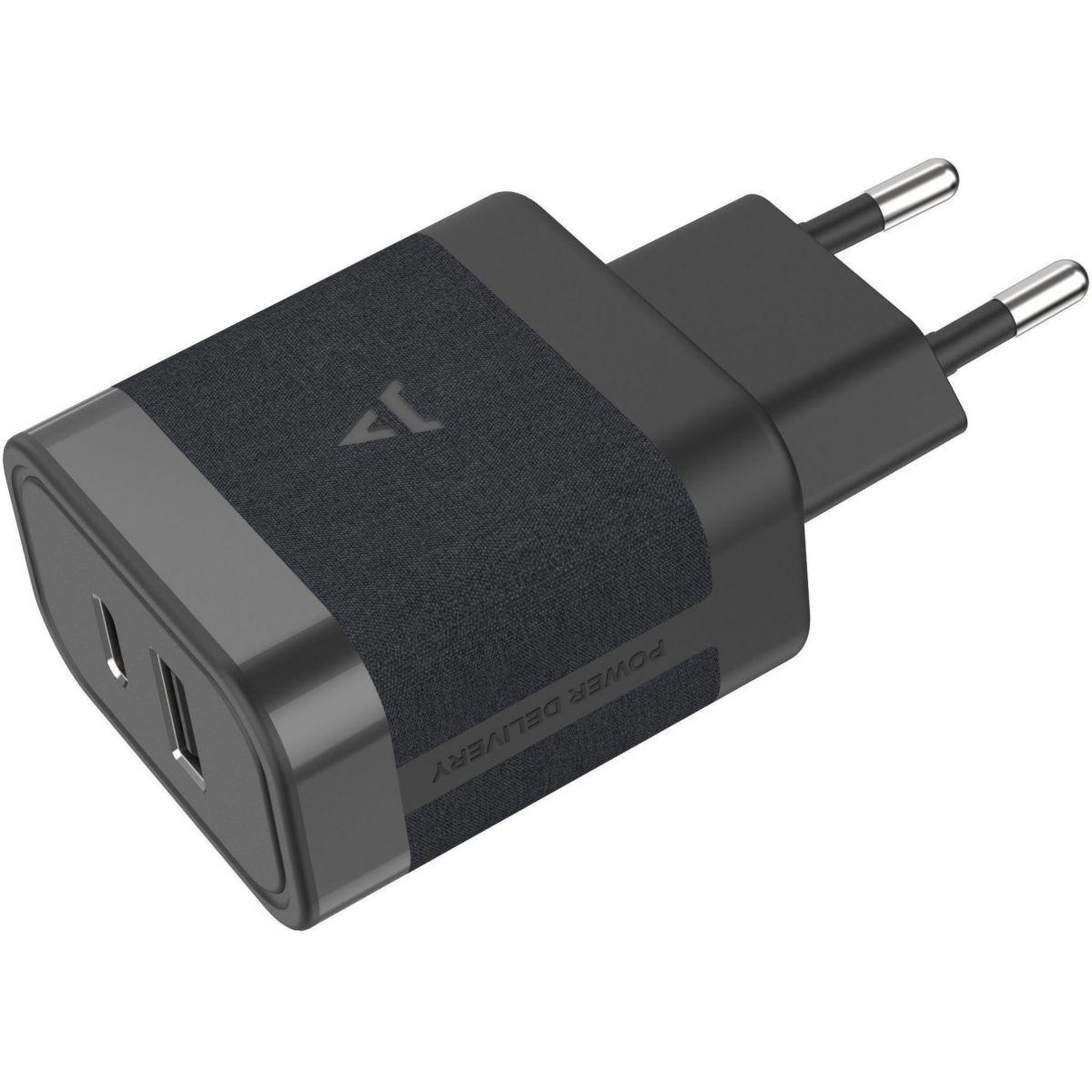 Voir la diapositive 2 : ADEQWAT Chargeur + câble 45w charge rapide usb-a/usb-c + câble 1m