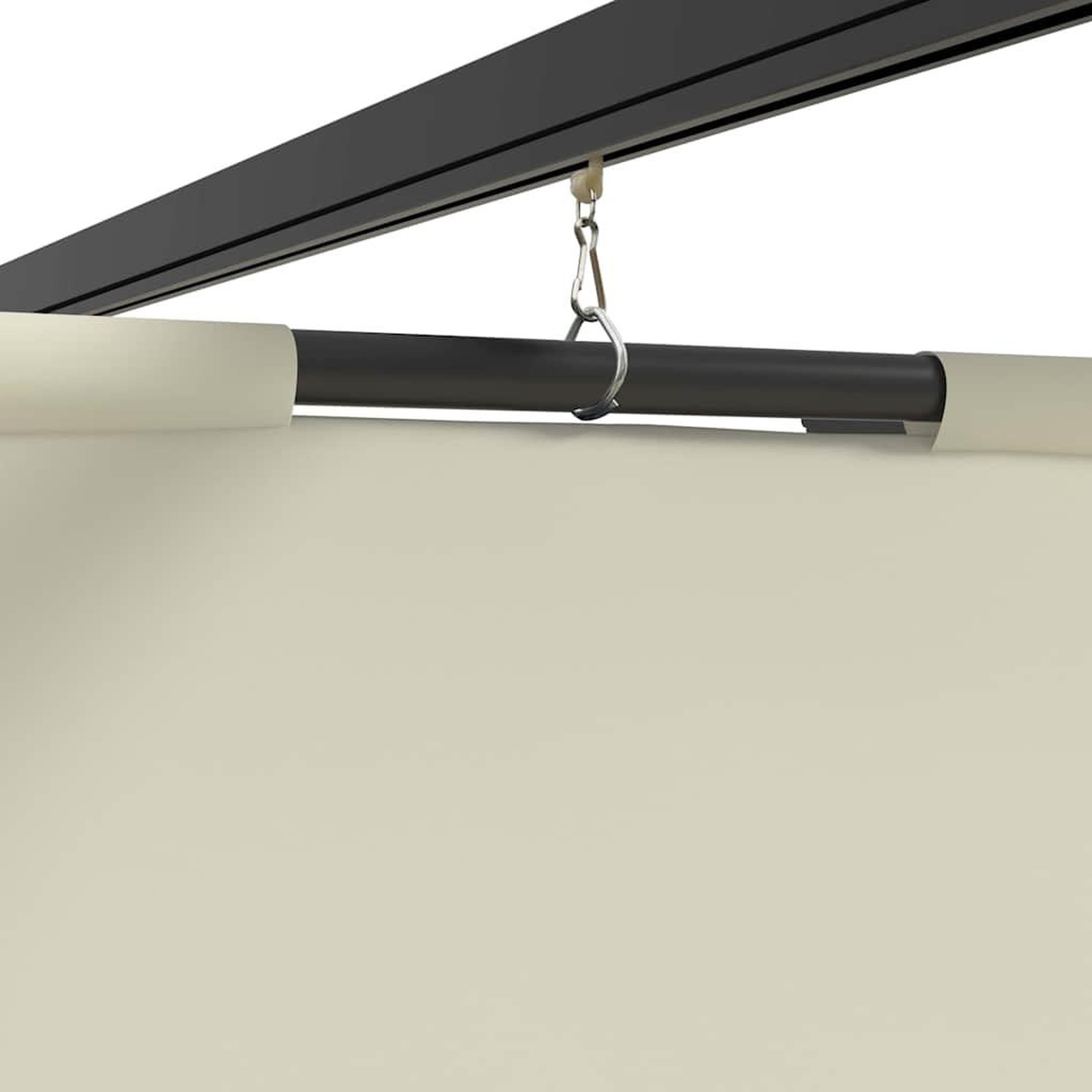 Voir la diapositive 5 : VIDAXL Belvedere 4x3 m creme