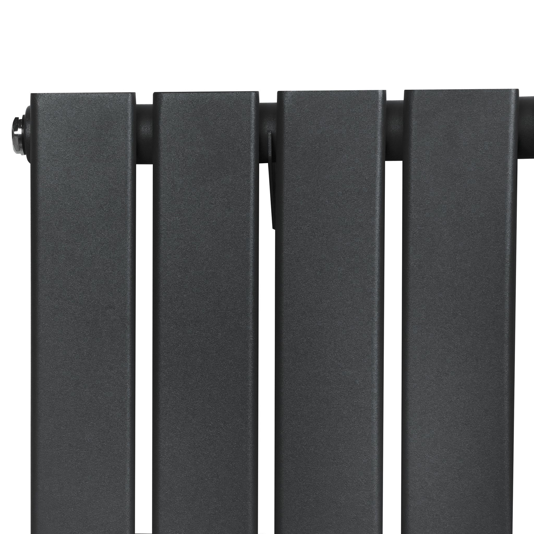 Voir la diapositive 3 : MONSTERSHOP Radiateur plat à 1 panneau & vannes - 1800 x 420 mm