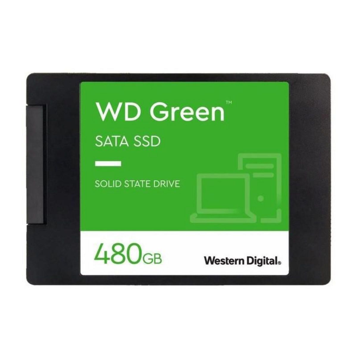 Western Digital WESTERN DIGITAL - Green - Disque SSD Interne - 480 Go - 2,5 - WDS480G3G0A