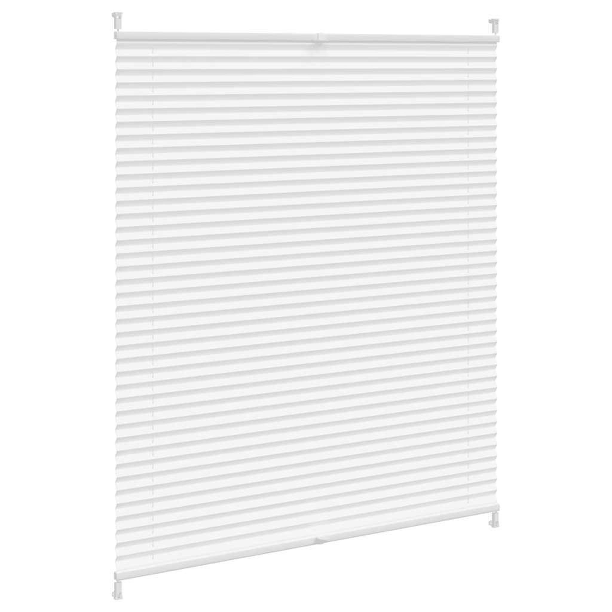 Voir la diapositive 3 : VIDAXL Store plisse 100x100 cm blanc