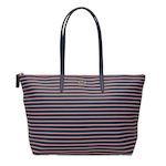 Lacoste Sac cabas  Femme Lacoste L.12.12 Concept Striped. Coloris disponibles : Bleu