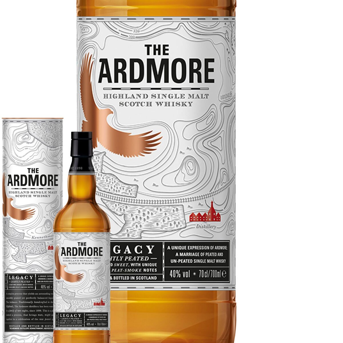 ARDMORE Scotch whisky single malt 40% avec étui 70cl