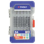 TIVOLY Lot de 53 embouts de vissage TIVOLY