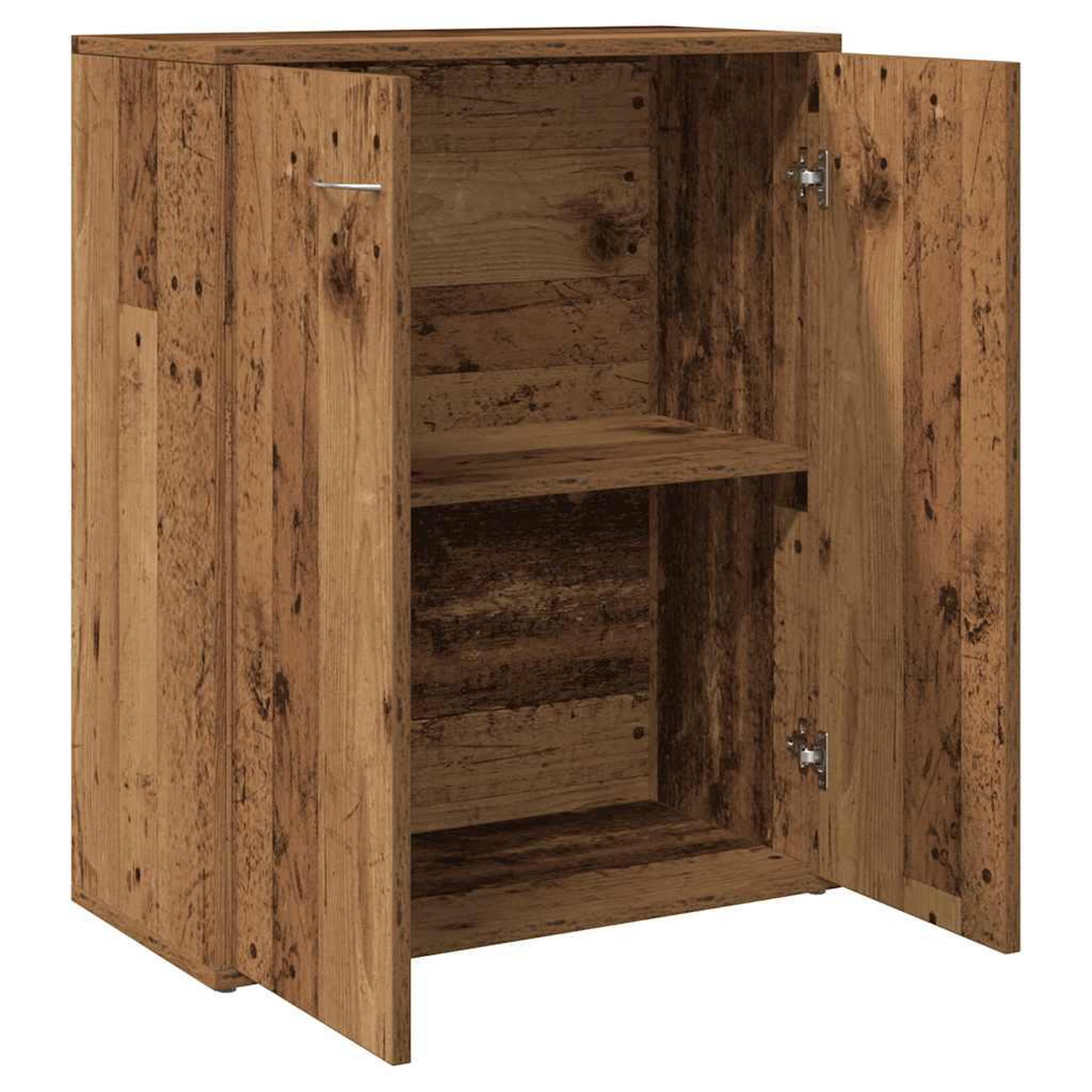Voir la diapositive 5 : VIDAXL Buffet vieux bois 60x30x75 cm bois d'ingenierie