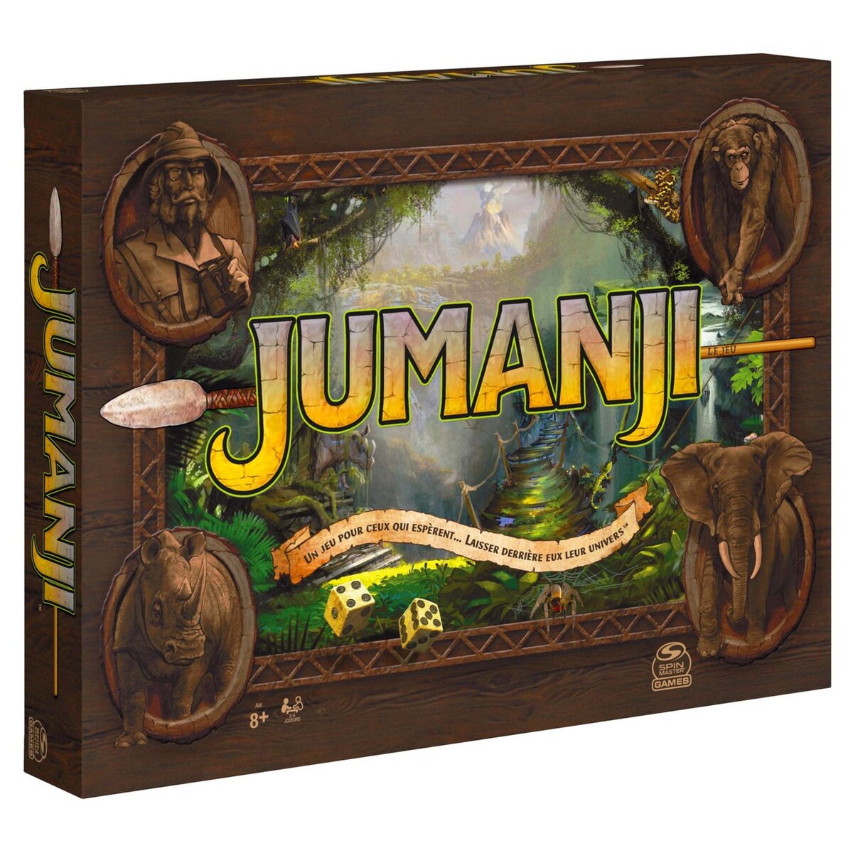 SPIN MASTER Jeu Jumanji Rétro - Nouvelle édition