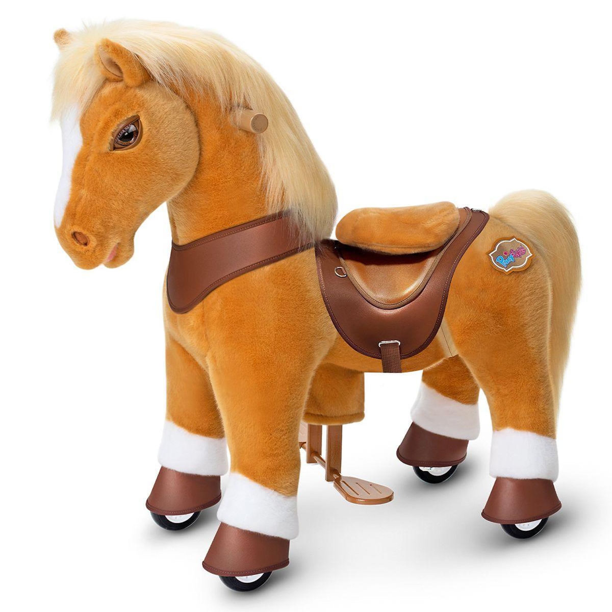 Ponycycle Cheval Porteur Enfant Modele Y marron clair