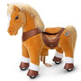 Voir la diapositive 1 : Ponycycle Cheval Porteur Enfant Modele Y marron clair
