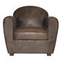 Voir la diapositive 2 : Fauteuil club RONAN, tissu vintage