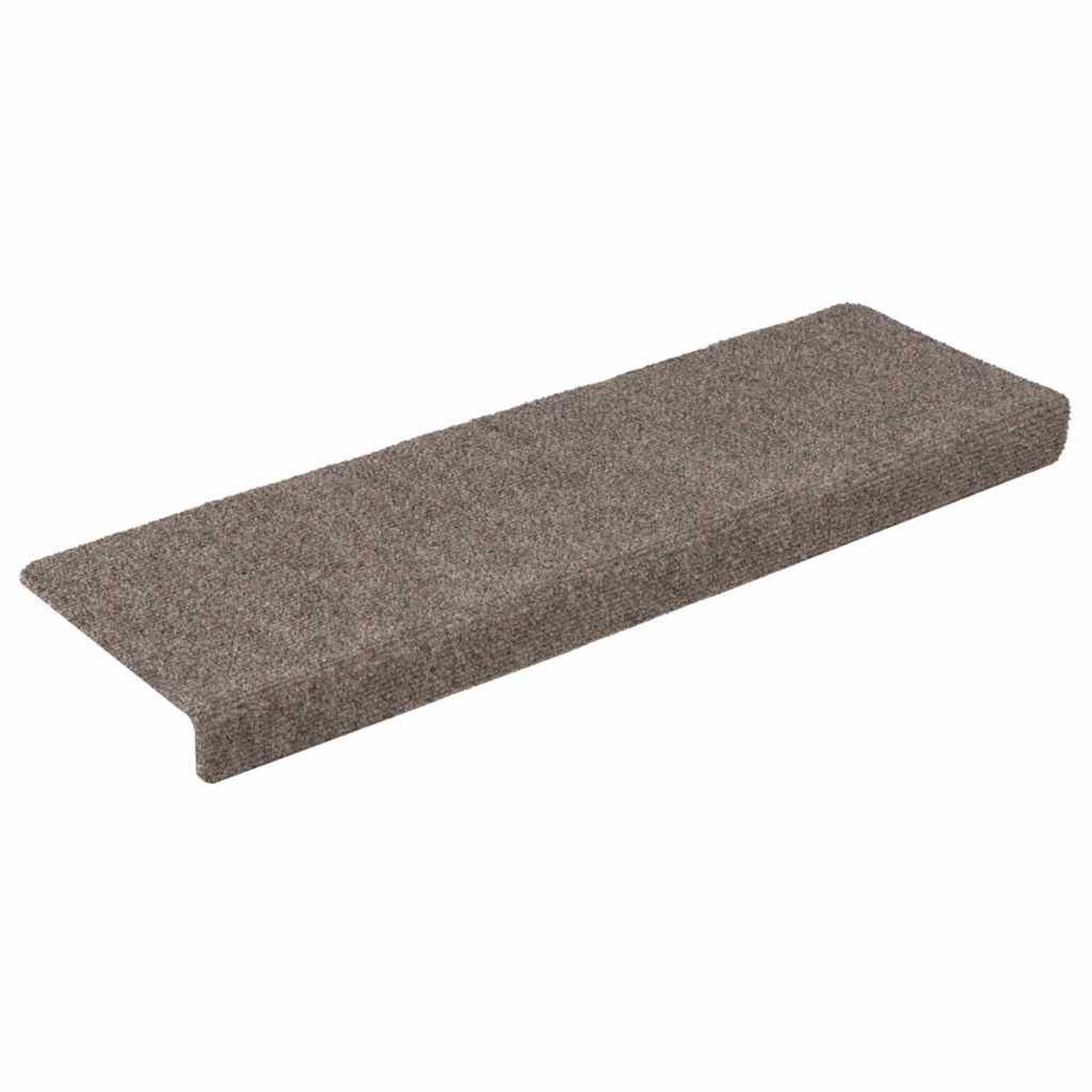 Voir la diapositive 2 : VIDAXL Tapis d'escalier autocollant 30 pcs creme 65x21x4 cm