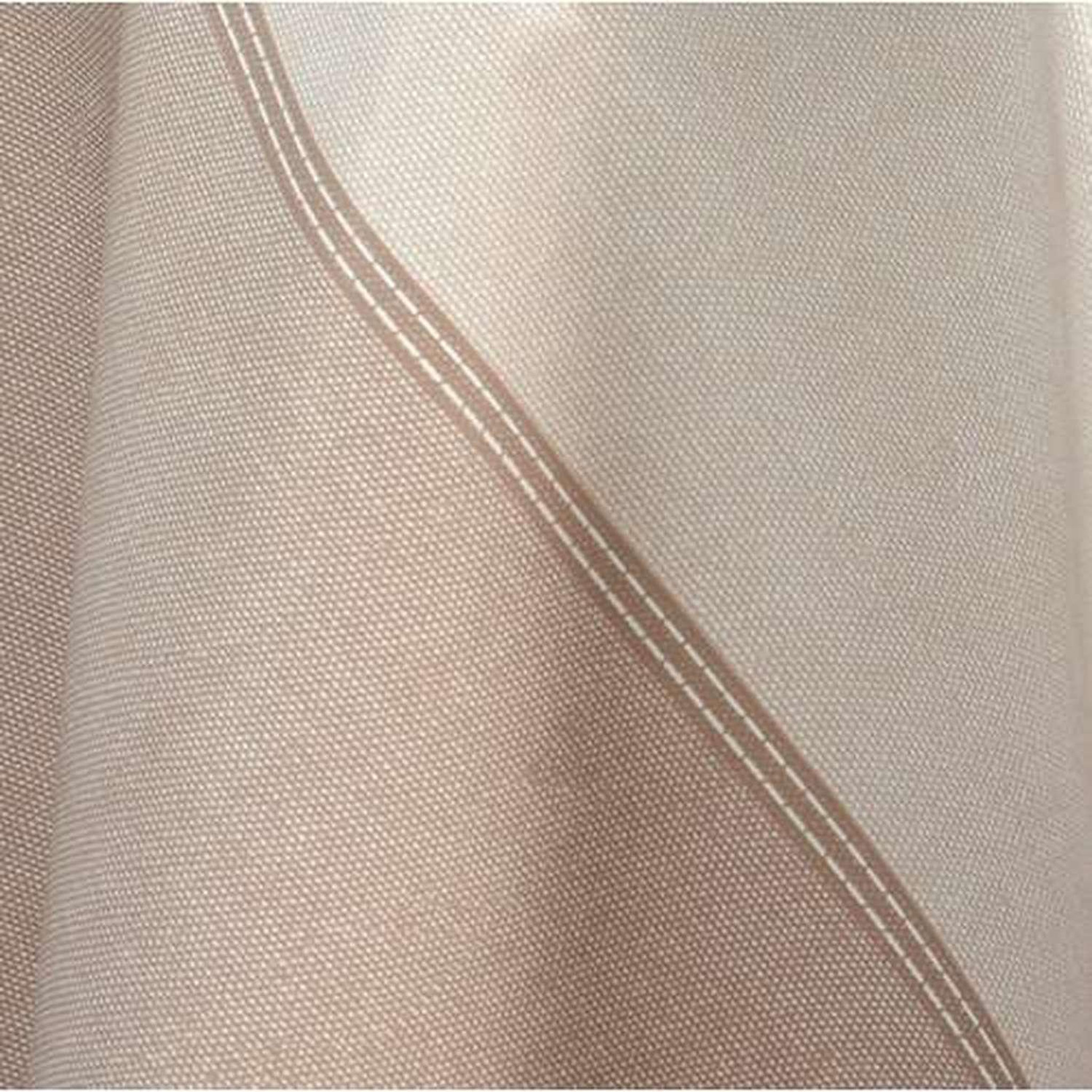 Voir la diapositive 3 : TOILINUX Nappe en toile cirée ronde stowe - diam. 135 cm - ecru