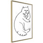 Voir la diapositive 1 : Paris Prix Affiche Murale Encadrée  Fluffy Rest