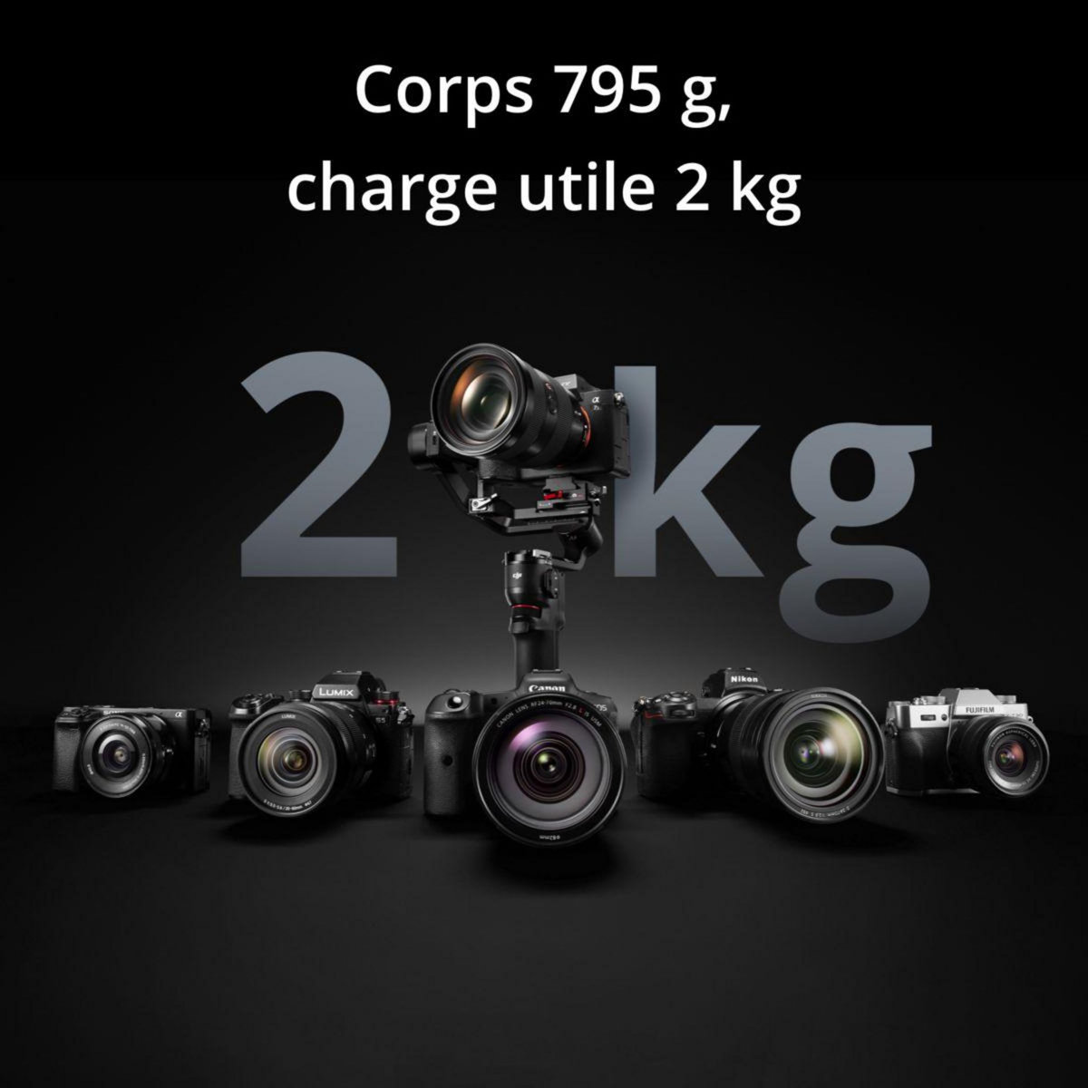 DJI Stabilisateur Ronin RS3 Mini