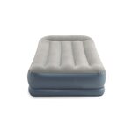 Intex Matelas gonflable électrique de camping - 1 personne - 191x99x30cm - FIBER TECH