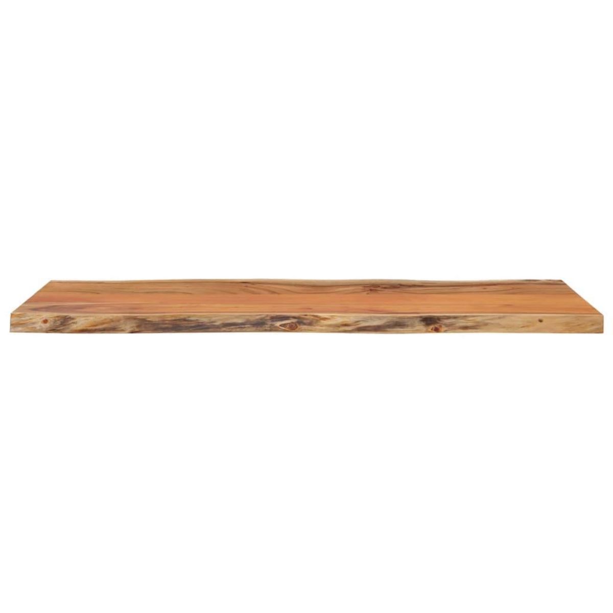 VIDAXL Dessus de table 80x40x2,5 cm rectangulaire bois massif acacia