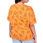 T-shirt Orange Femme Project X Paris One piece