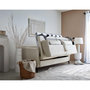 Voir la diapositive 3 : LISA DESIGN Agate - canapé 3 places convertible - couchage quotidien - matelas 14 cm - en velours