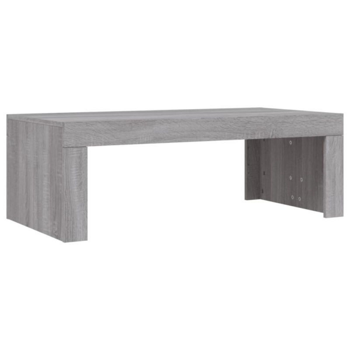VIDAXL Table basse sonoma gris 102x50x36 cm bois d ingénierie
