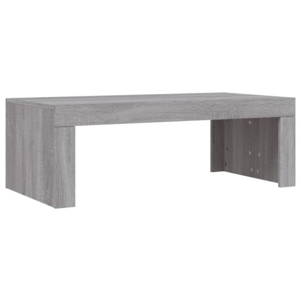 VIDAXL Table basse sonoma gris 102x50x36 cm bois d ingénierie