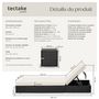 Voir la diapositive 6 : tectake Lot de 2 bains de soleil design luxueux avec cadre en aluminium noir