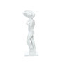 Voir la diapositive 2 : Paris Prix Statue Design  Sculpture Kenya  56cm Blanc