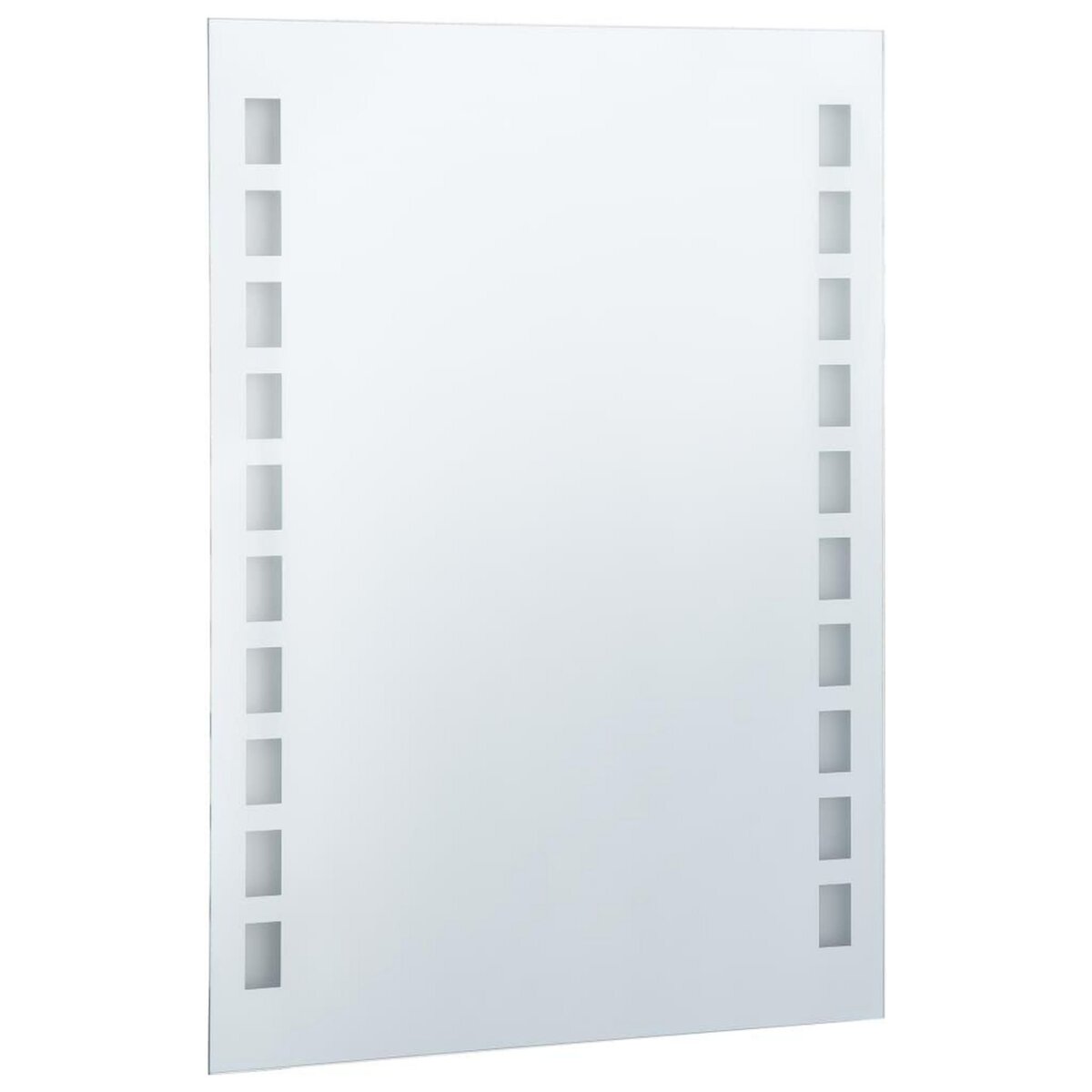 VIDAXL Miroir mural a LED pour salle de bains 60x80 cm