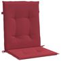 Voir la diapositive 5 : VIDAXL Coussins de chaise de jardin a dossier bas lot de 6