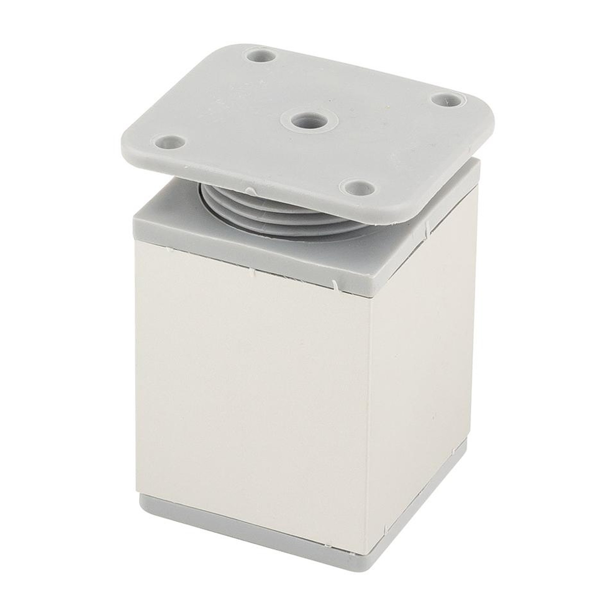 CENTRALE BRICO Pied de meuble fa009 60 mm réglable chrome mat