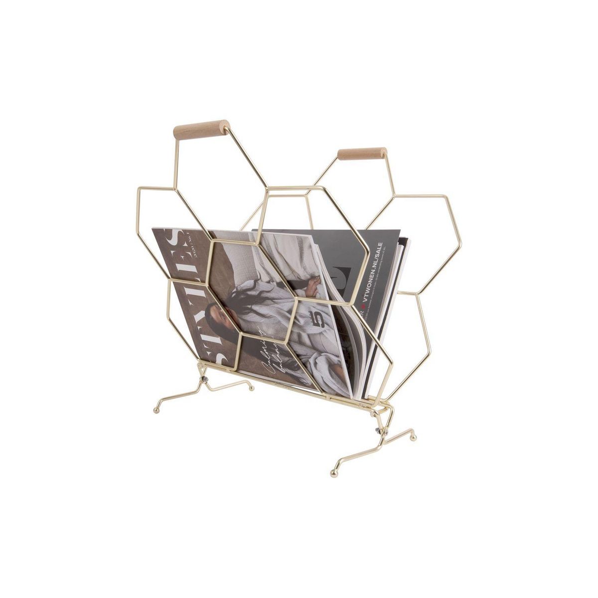 PRESENT TIME Porte-revues Nid d'Abeille