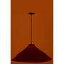 Voir la diapositive 4 : Paris Prix Lampe Suspension en Jonc de Mer  Angelique  82cm Terracotta