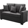 Voir la diapositive 1 : Habitat et Jardin Canapé droit fixe  Alise  - 3 places - Gris