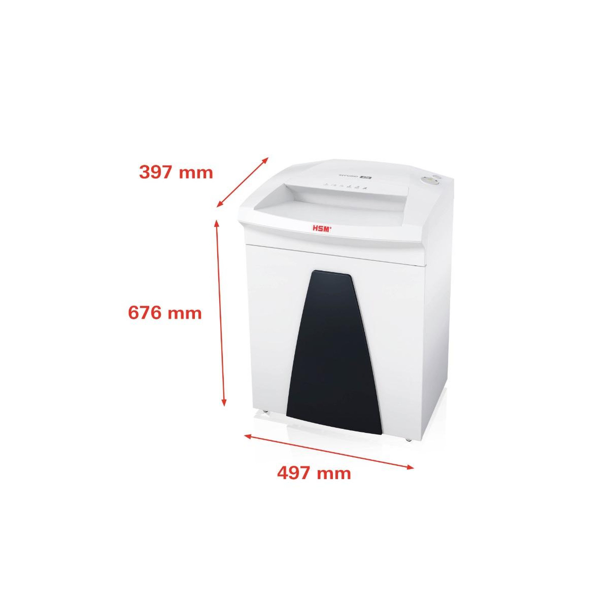 Voir la diapositive 2 : Hsm Destructeur de documents 14-16 feuilles coupes particules 4.5x30mm - 1803111
