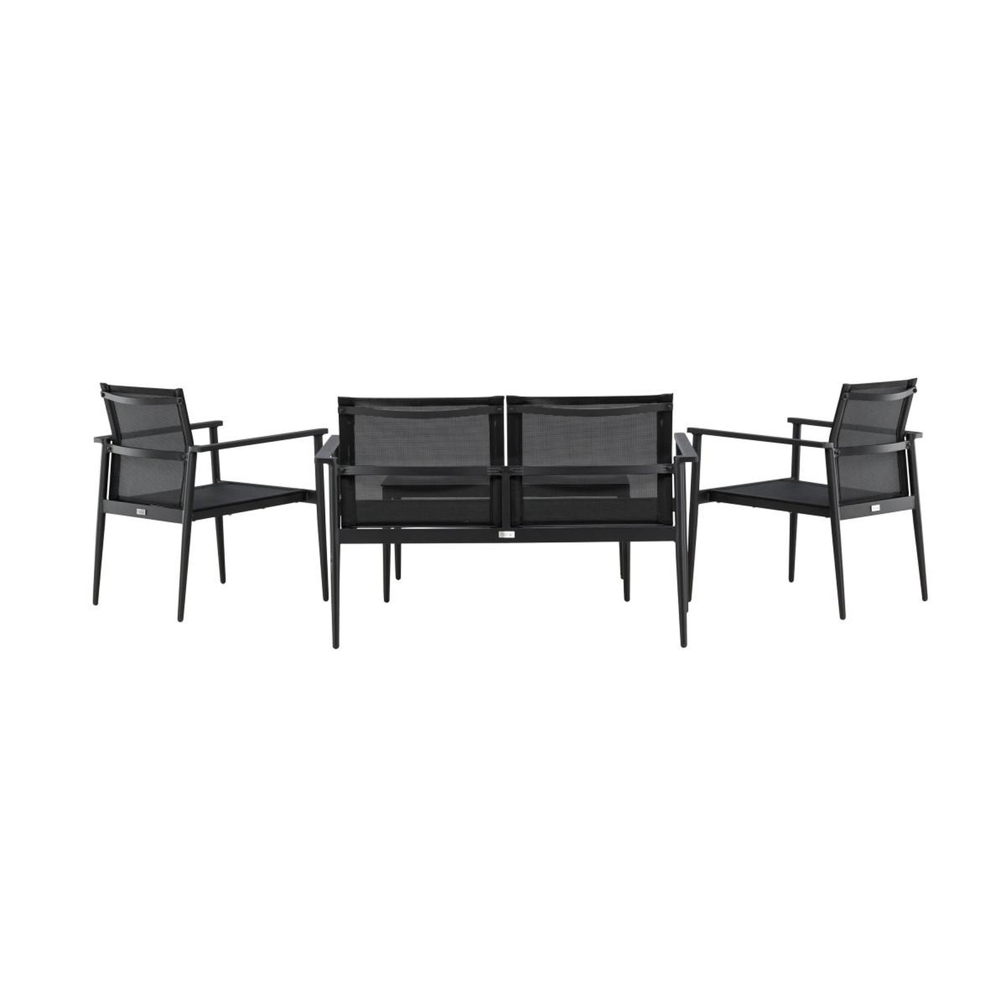 Voir la diapositive 3 : Paris Prix Salon de jardin  break  105cm noir