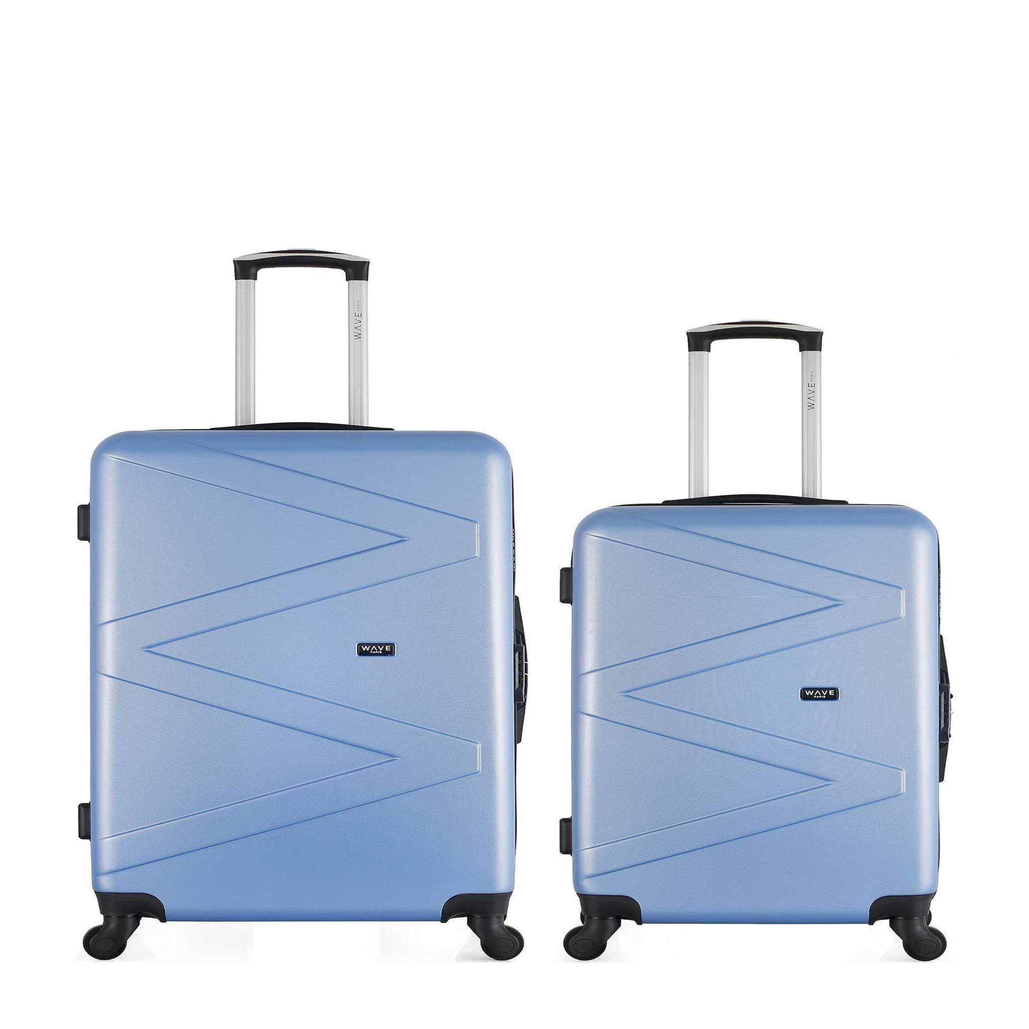 WAVE PARIS WAVE PARIS - Lot de 2 - Valises grand format et weekend AMAZONE