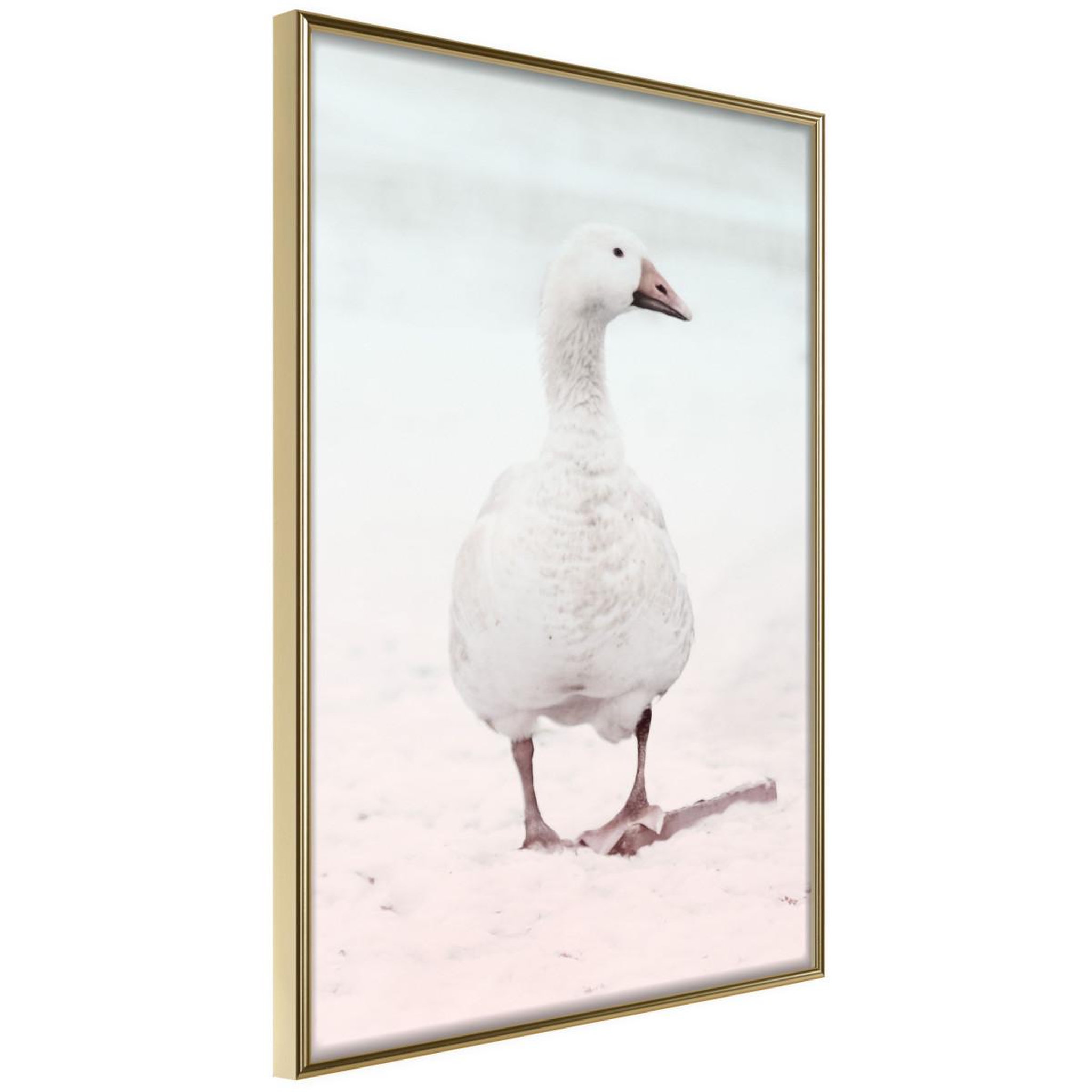 Voir la diapositive 1 : Paris Prix Affiche murale encadrée  walking goose