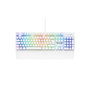 Voir la diapositive 1 : THE G-LAB Clavier Gamer - The G-Lab - KEYZ RUBIDIUM - Mécanique (Switch Rouge) - Repose Poignet - RGB - Filaire - Azerty - Blanc