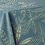 Voir la diapositive 2 : Paris Prix Nappe Imprimée Déco  Belflor  150x300cm Émeraude
