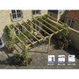 Voir la diapositive 1 : JARDIDECO Pergola massive en bois Paris 600 x 420 cm - Maderland
