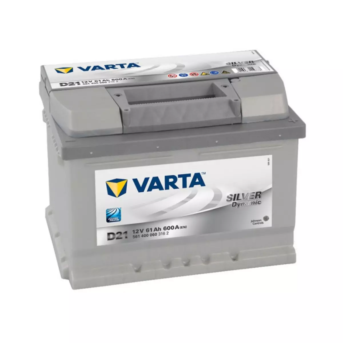 Varta Batterie Varta silver Dynamic D21 12v 61ah 610A 561400060