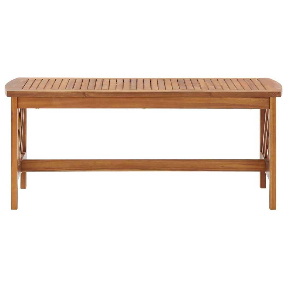 VIDAXL Table basse 102x50x43 cm Bois d'acacia solide