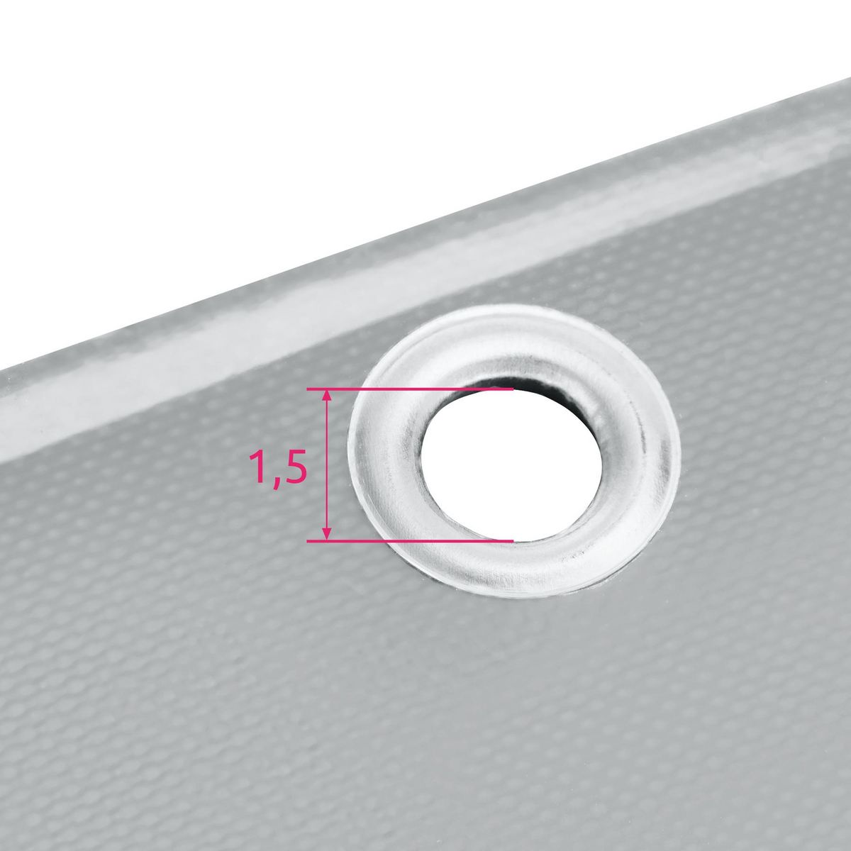 tectake Bâche de protection étanche gris