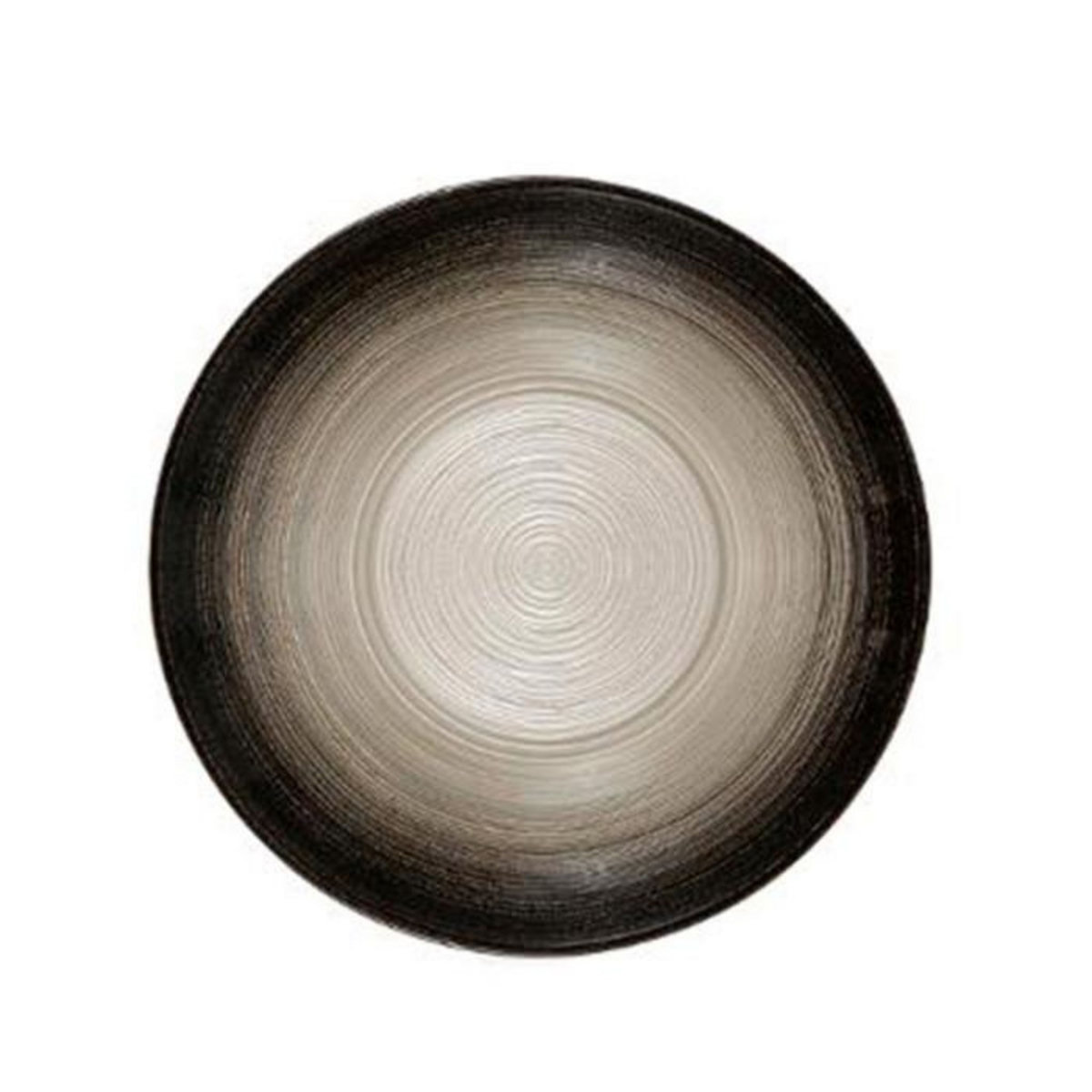 SECRET DE GOURMET Lot de 6 Coupelles  Jem  20cm Noir & Argent