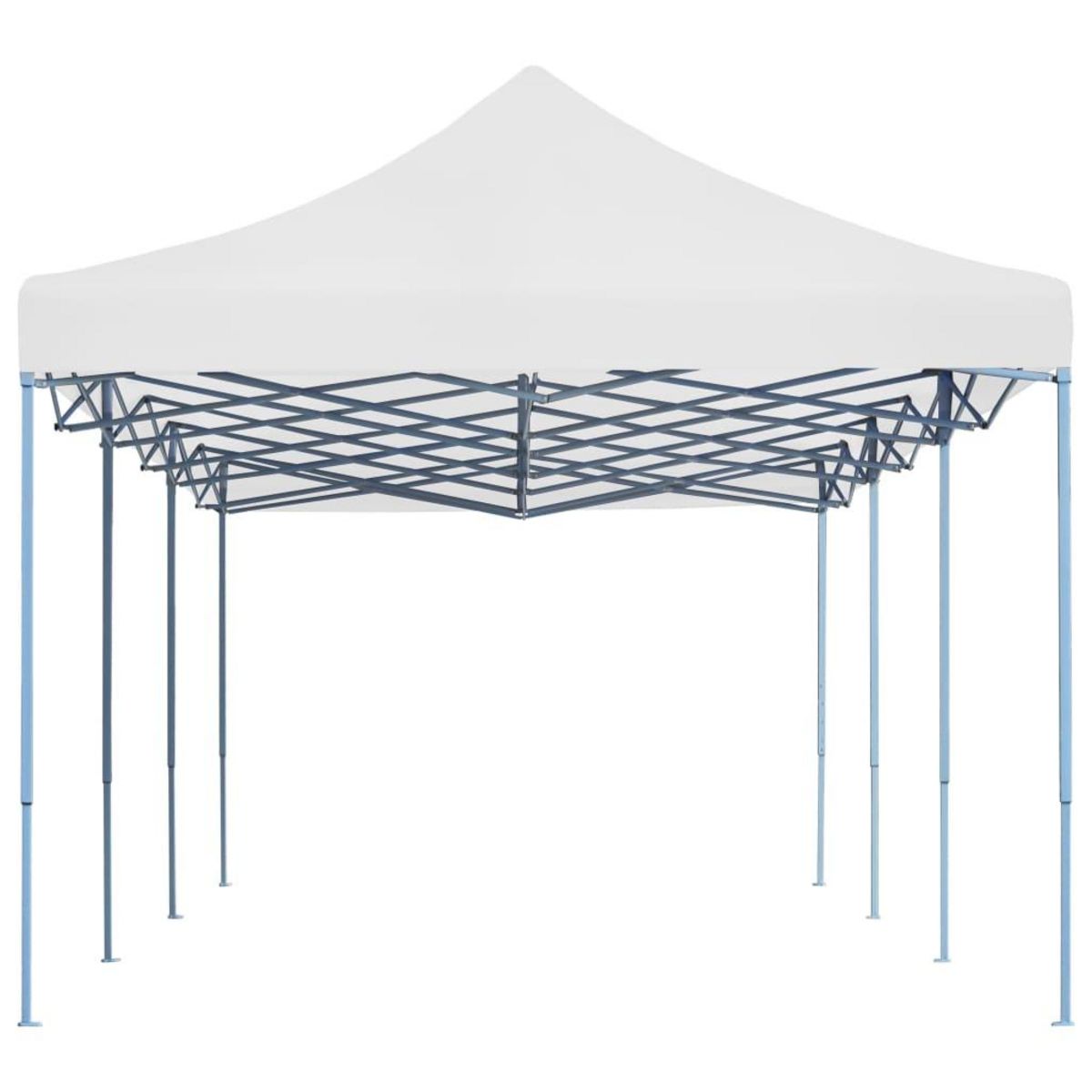 VIDAXL Tente de reception pliable 3x9 m Blanc